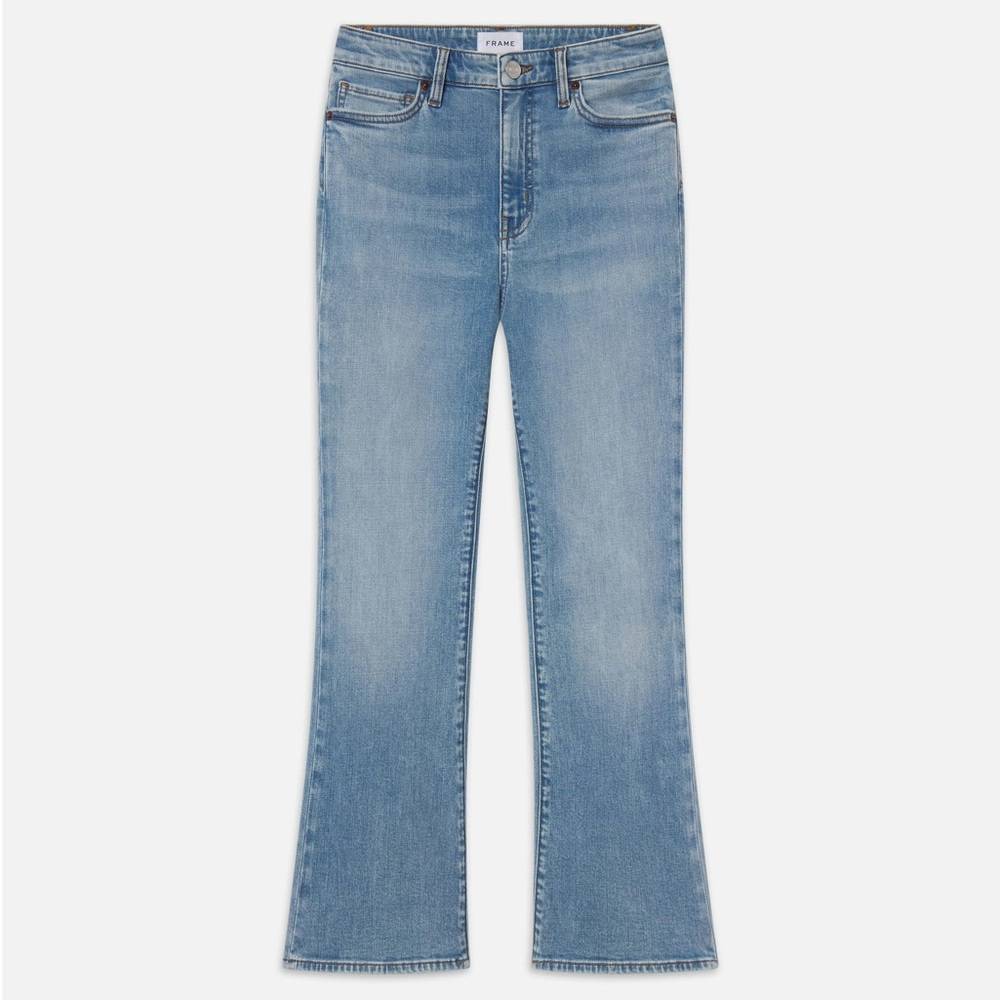 NWT Frame Le Crop Mini Boot Jeans